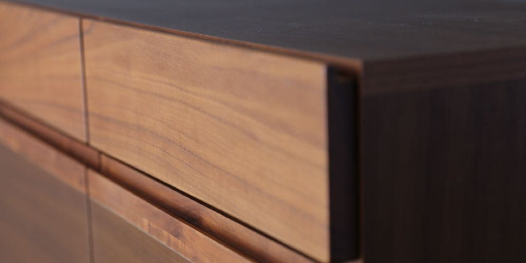 【美品】大塚家具 サイドボード「レッチェ」幅90cm ウォールナット材