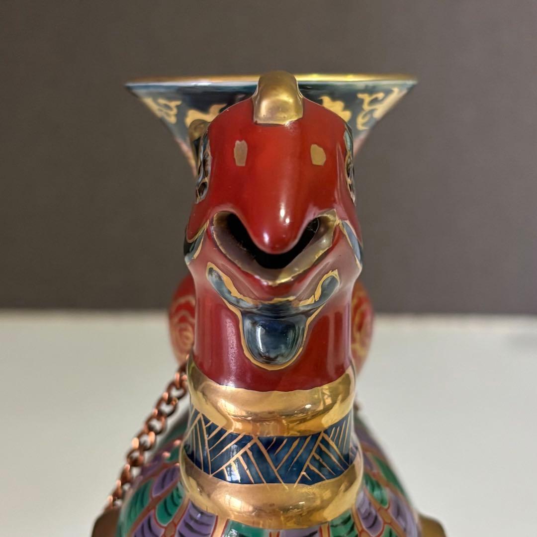 波佐見焼 林九郎窯 古伊万里様式 置物 伊万里焼 有田焼 希少 ヴィンテージ