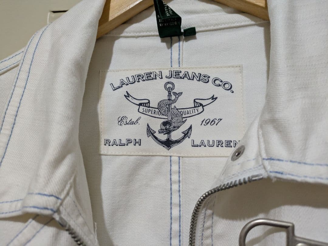 あ*ま様 LAUREN JEANS CO. ホワイトデニムジャケット