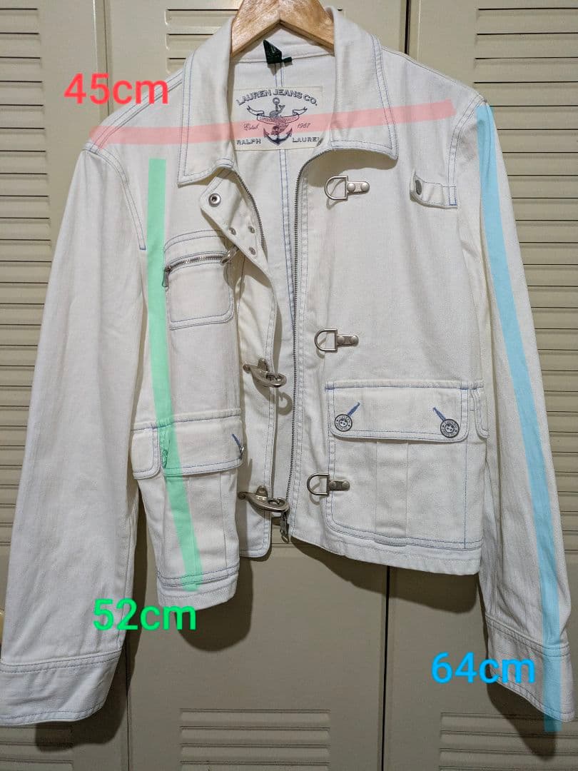 あ*ま様 LAUREN JEANS CO. ホワイトデニムジャケット