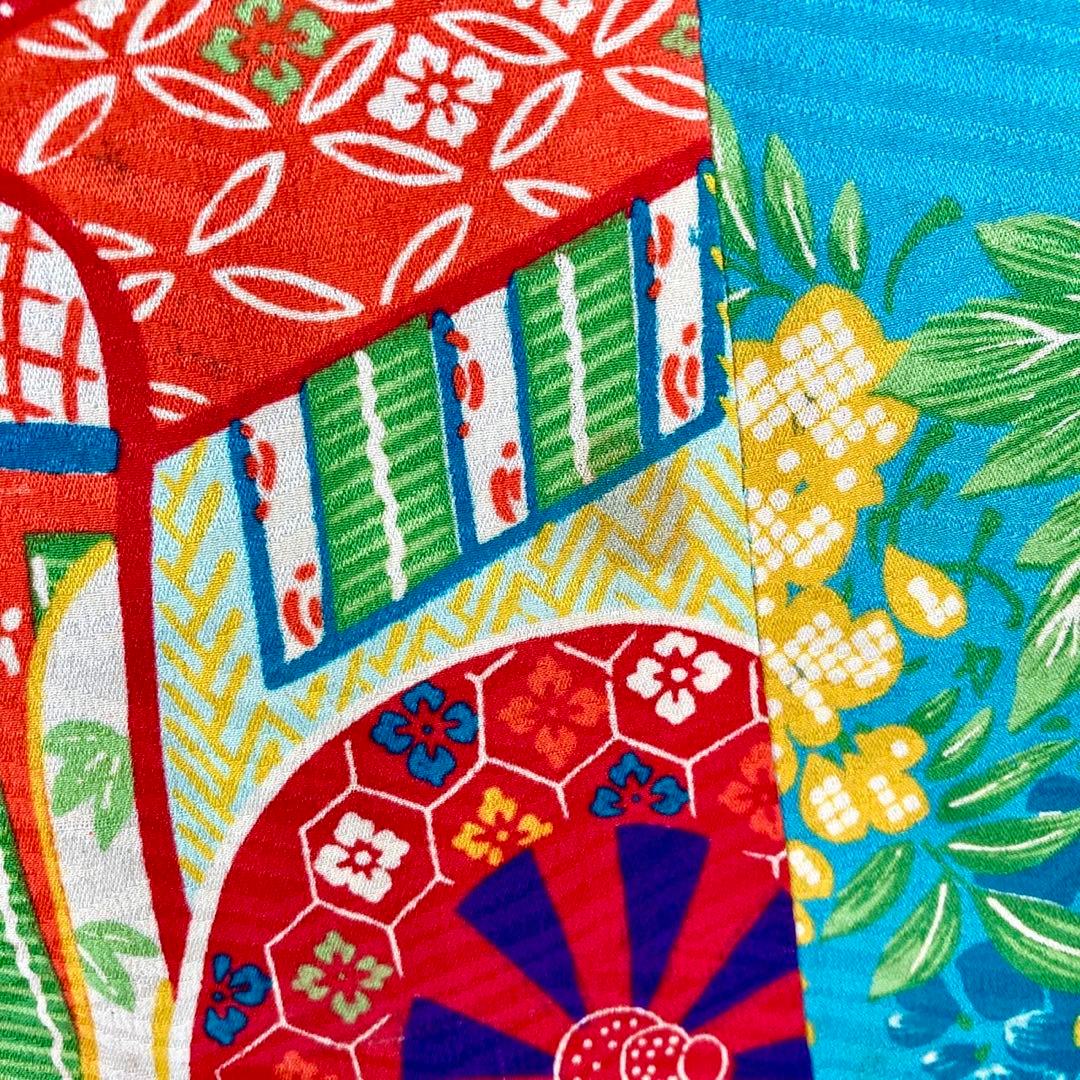 アンティーク　女の子　大人　子供着物　ジュニア　着物　袴にも　NO3