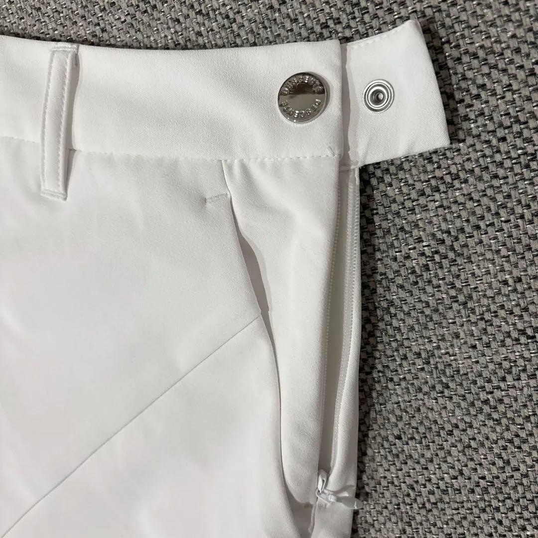 【美品】デサントゴルフ スカート ホワイト 61/S