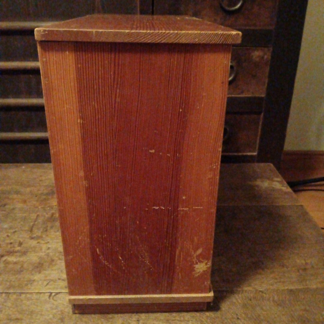 木製ブラウン箪笥 19引き出し,レトロ 小箪笥 小物入れ 薬入れ 和家具