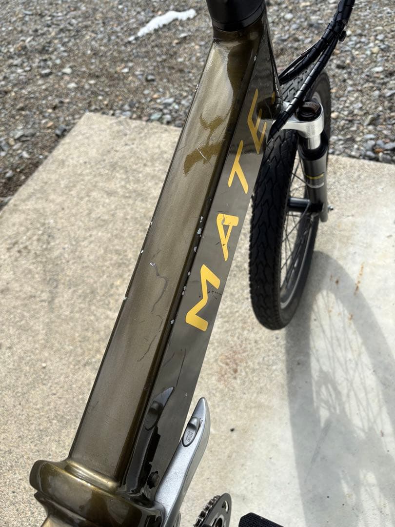 MATE City 折りたたみ電動アシスト自転車