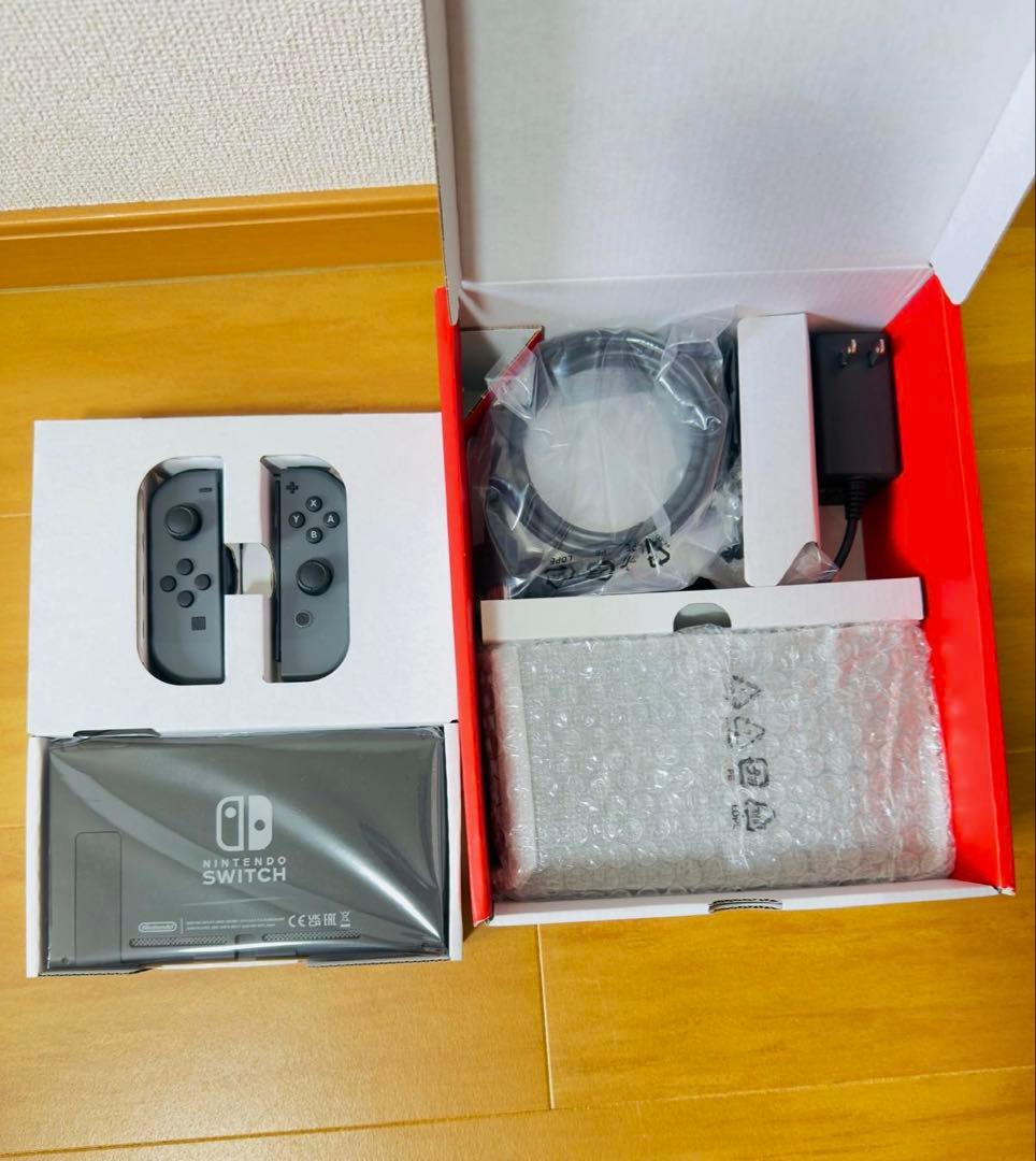 NINTENDO SWITCH 本体 グレー 付属品完備