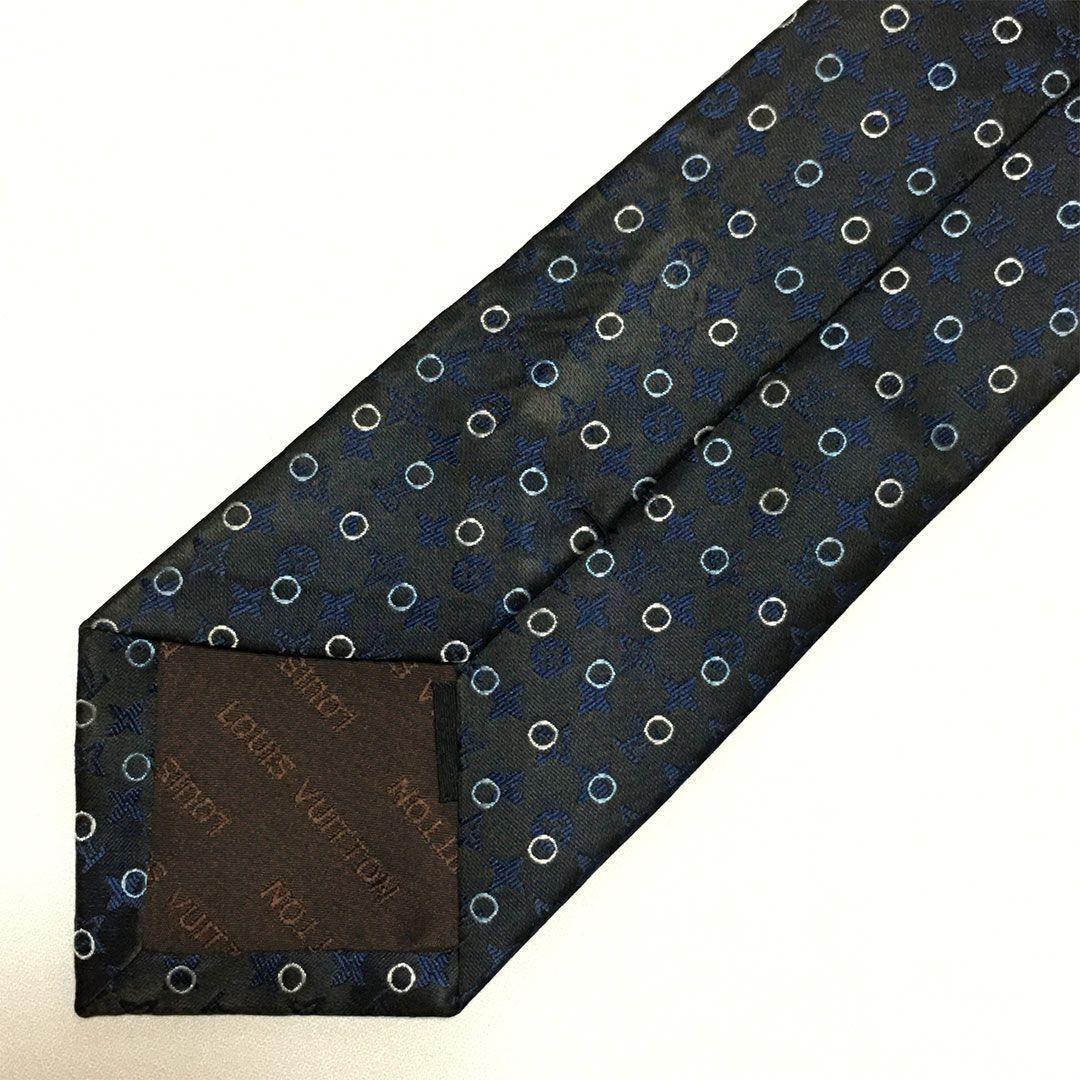 未使用級 ルイヴィトン Louis Vuitton ネクタイ モノグラム