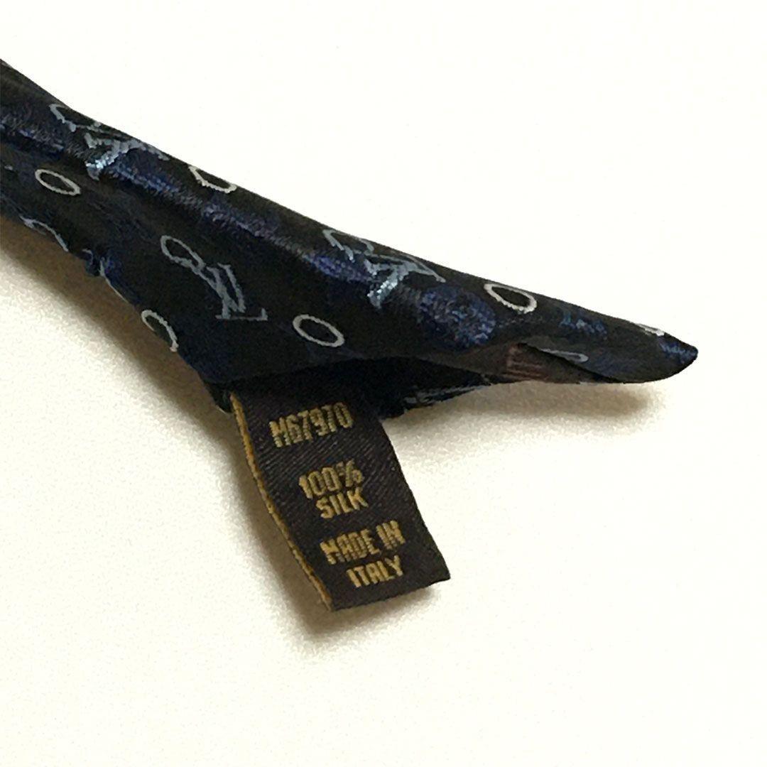 未使用級 ルイヴィトン Louis Vuitton ネクタイ モノグラム
