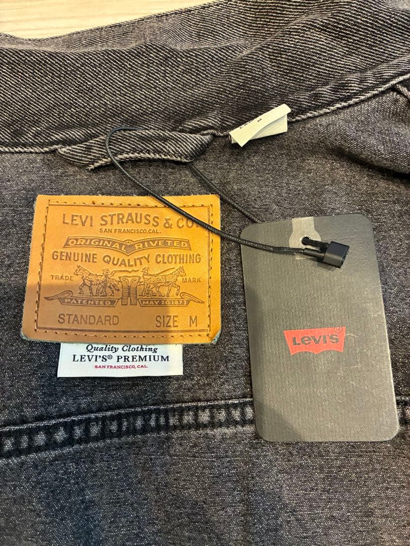 Levi's typeⅢ トラッカージャケット　ブラックM
