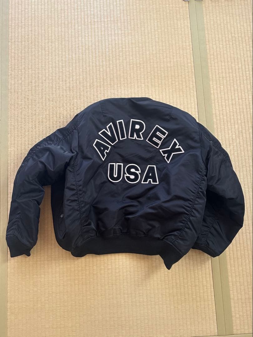 ジャケット・アウター AVIREX ma-1 commercial logo