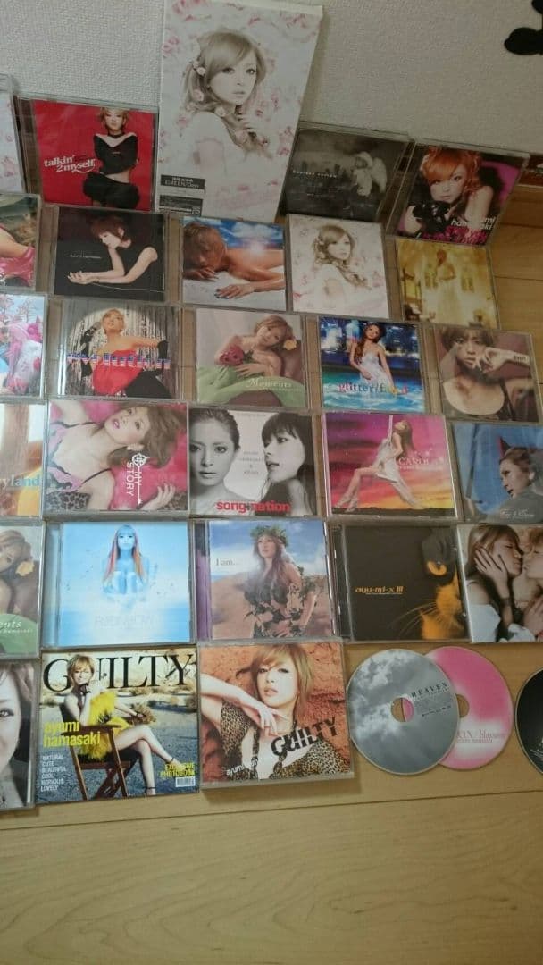 浜崎あゆみCDシングル、アルバム大量セット！
