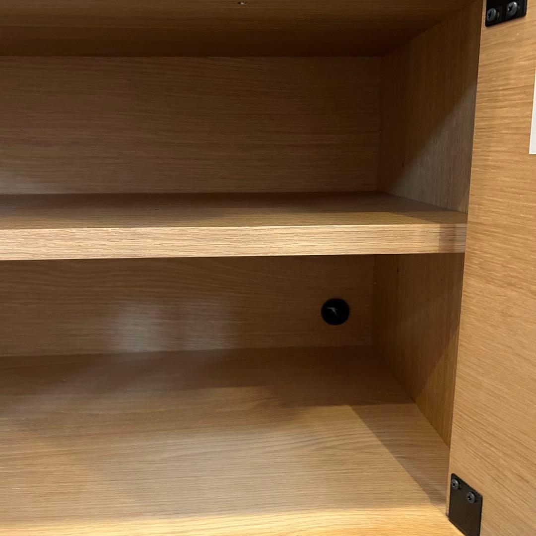 無印良品 スタッキングキャビネット オーク