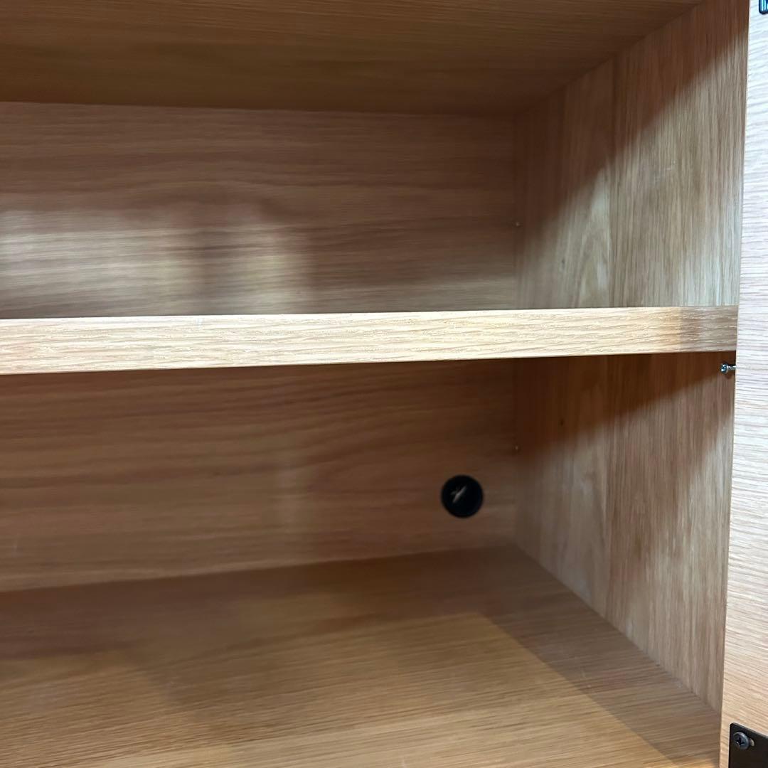 無印良品 スタッキングキャビネット オーク