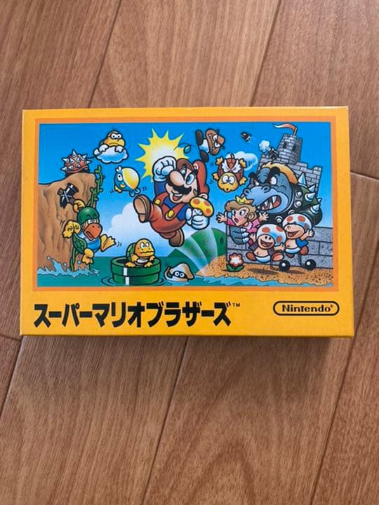 ファミコンソフト スーパーマリオブラザーズ