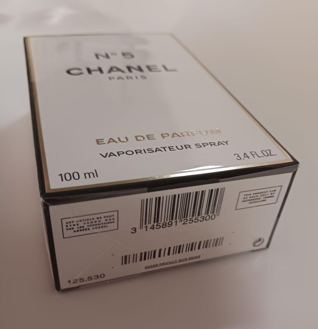 新品CHANEL N°5 オードパルファム 100ml