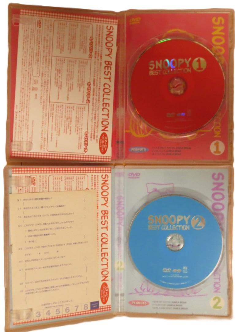 DVD9巻スヌーピーベストコレクションNOOPY BEST COLLECTION