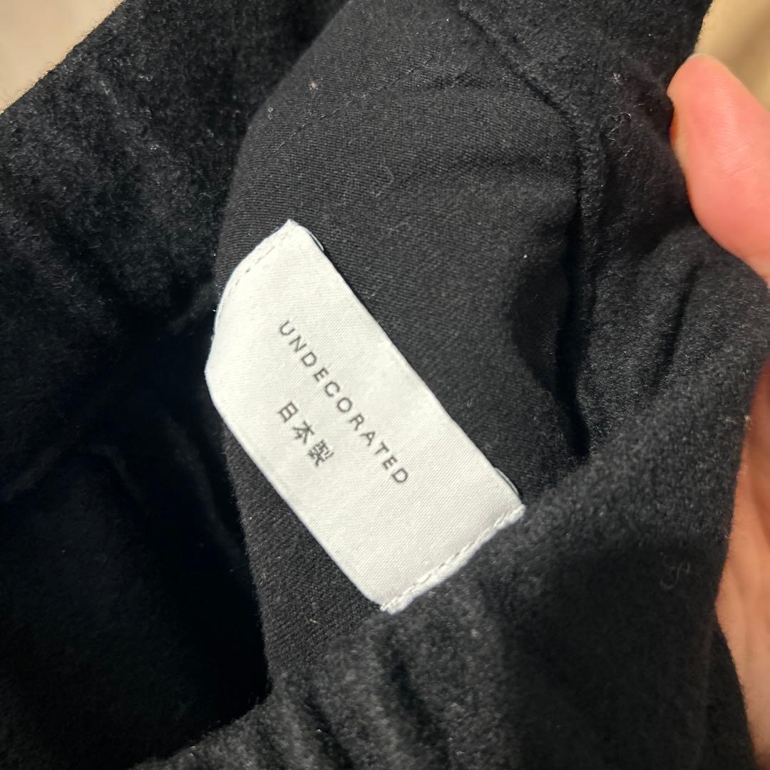 パンツ UNDECORATED Wool Knit Smooth Pants