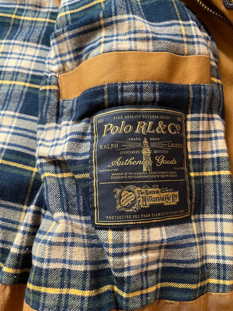 Polo Ralph Lauren ベージュロングコート Mサイズ　レディース