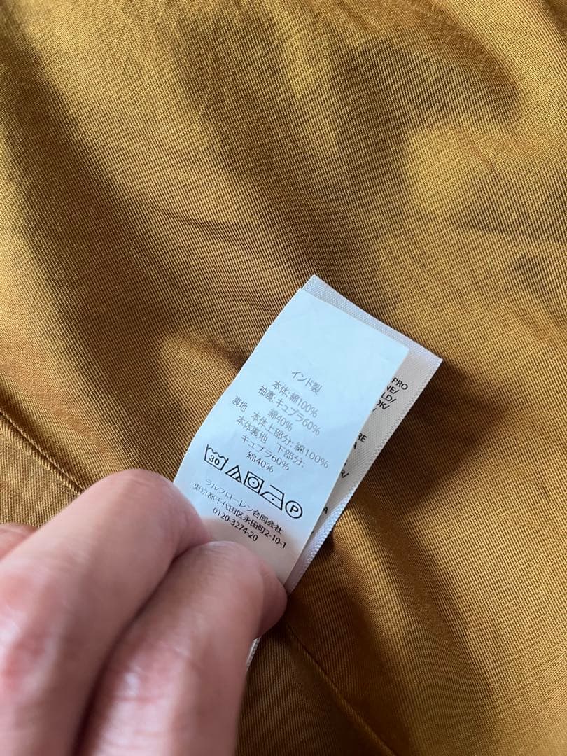 Polo Ralph Lauren ベージュロングコート Mサイズ　レディース