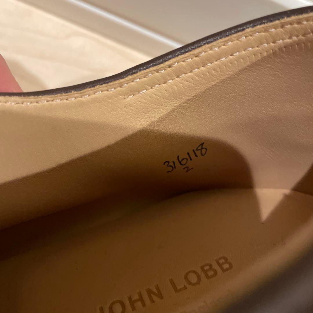 uk7.5 ジョンロブ johnlobb land ランド 革靴