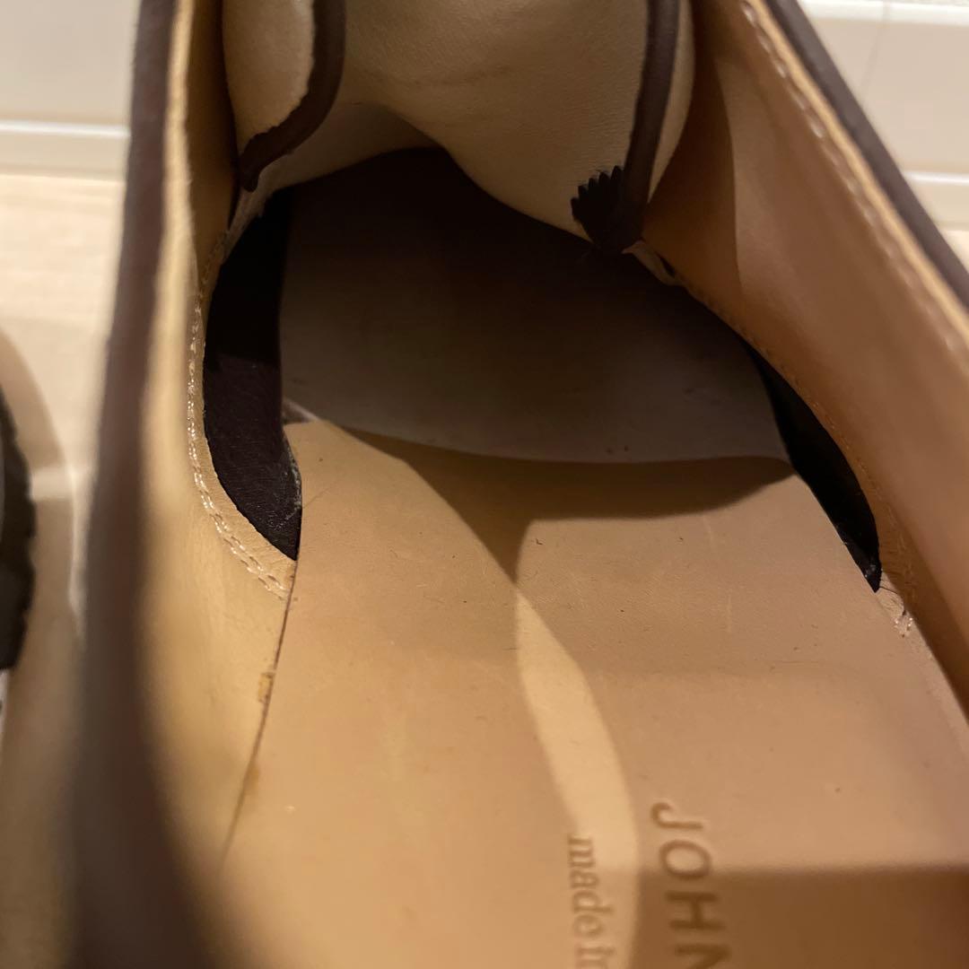 uk7.5 ジョンロブ johnlobb land ランド 革靴