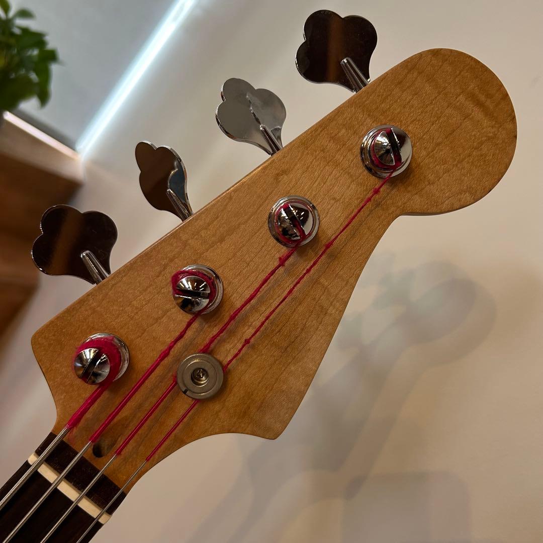 フレットレスベース　JBタイプ　ブラック