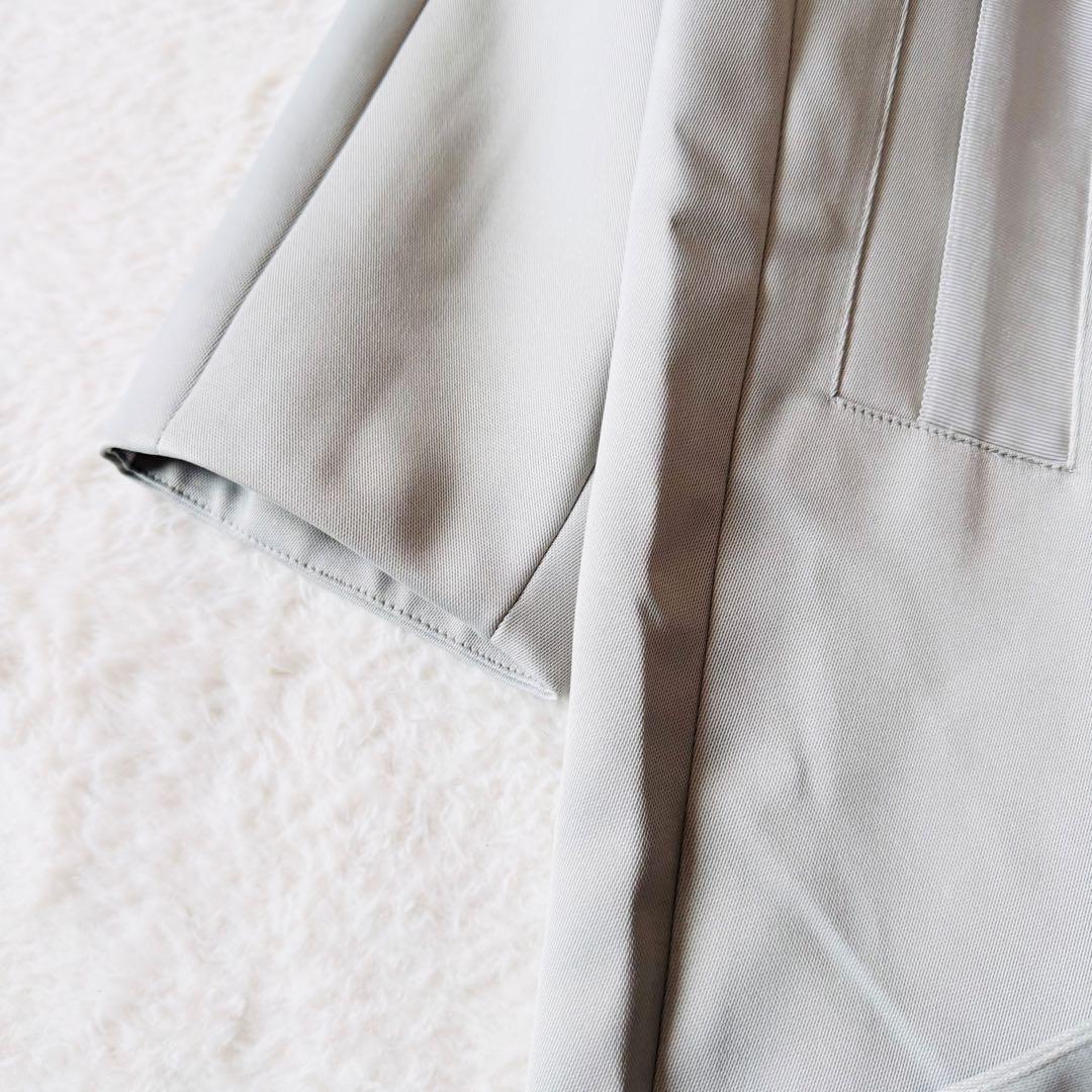 5232 【新品未使用】 アナイ ロングコート 38 グレー 定価91,300円