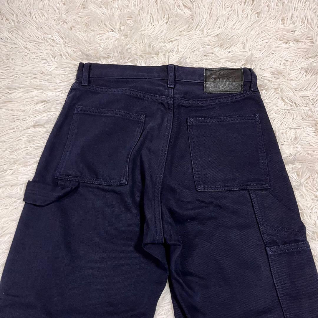 【DRAWER】 ドゥロワー コットン&シルク ペインターパンツ