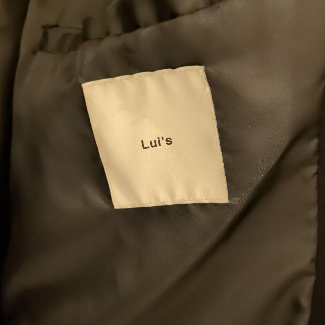​【美品】Lui's ハイクオリティ メルトンクラシックチェスターコート S