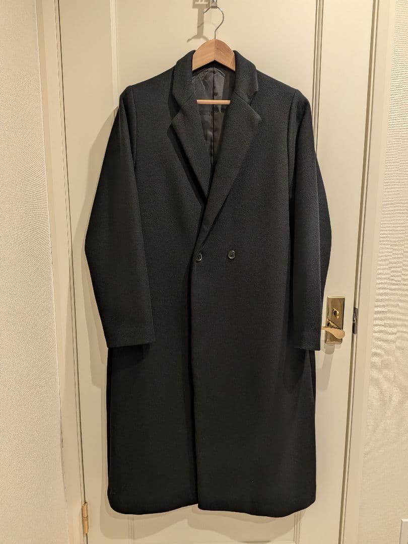 ​【美品】Lui's ハイクオリティ メルトンクラシックチェスターコート S