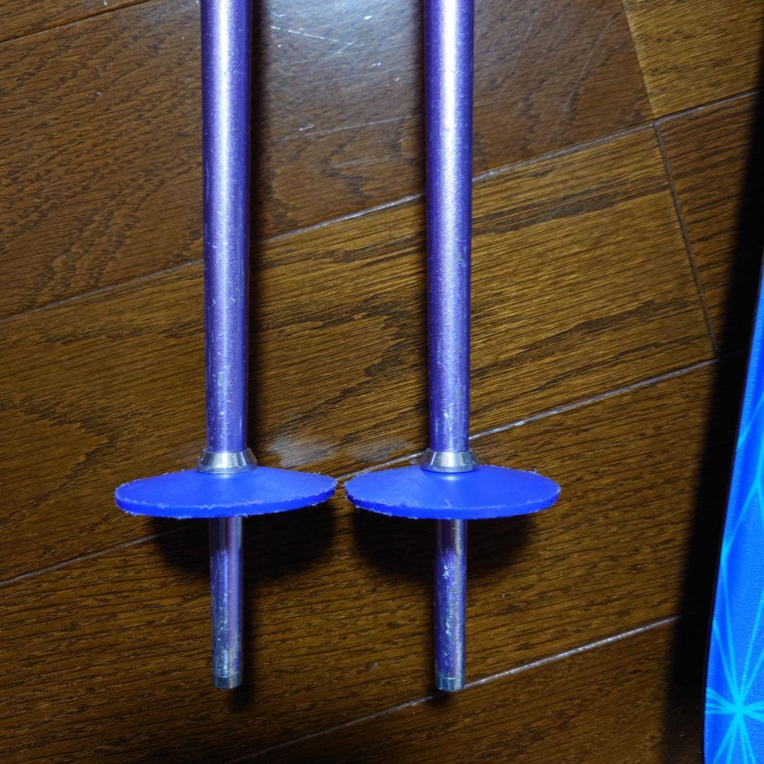 P-PRITY ロッカータイプ スキー板 120 青