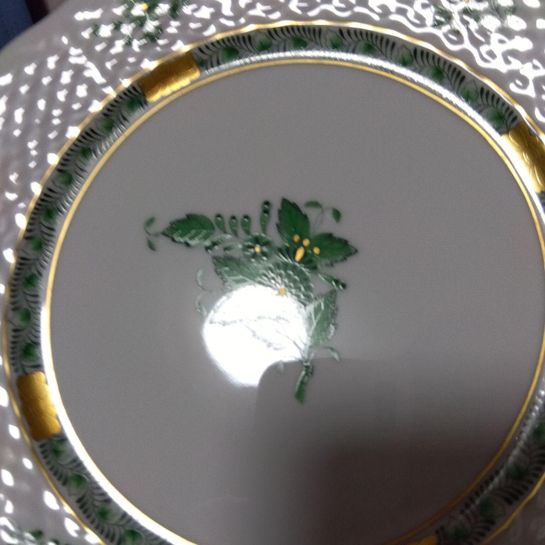 未使用品 HEREND　ヘレンド アポニー デザートプレート ペア2枚 19cm