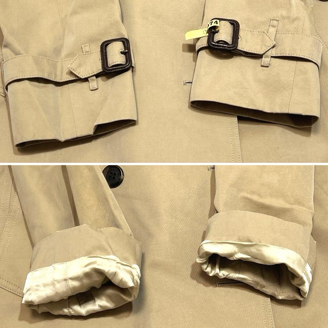 バーバリー 三陽商会 トレンチコート ライナー付 ノバチェック ベージュ L相当