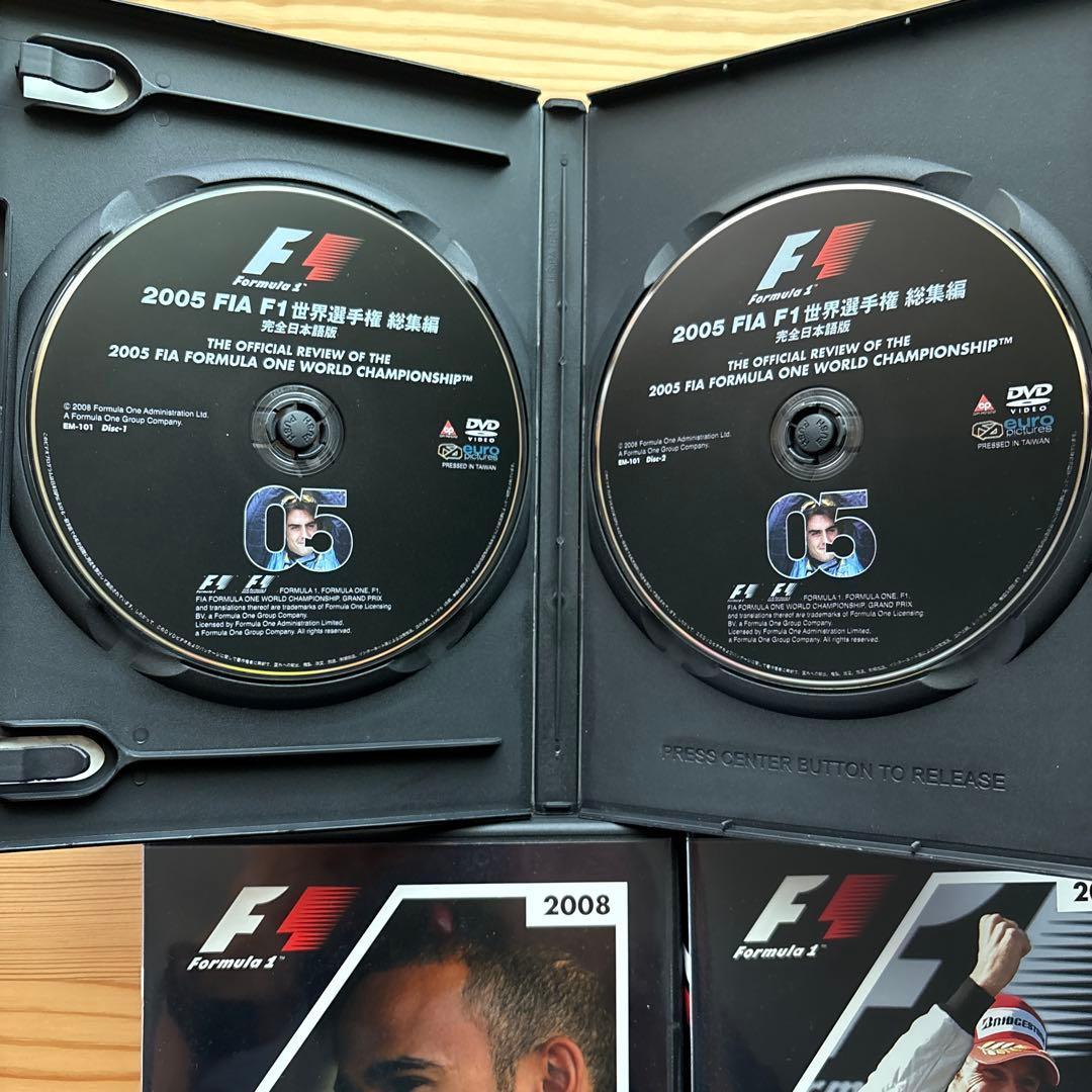 FIA F1 世界選手権 総集編 DVDセット 2005-2010