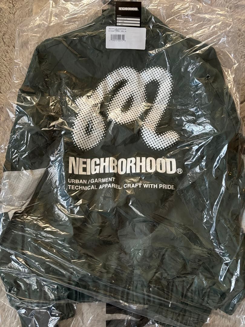 NH X MALBON QUARTER ZIP JACKET XLサイズ