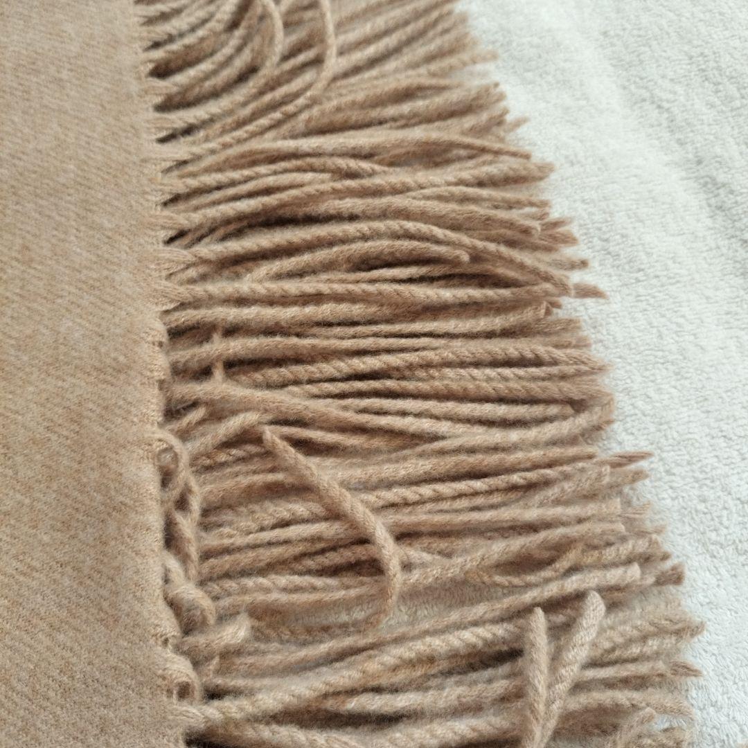 カーキ　男女兼用　Acne Studios 　マフラー フリンジスカーフ