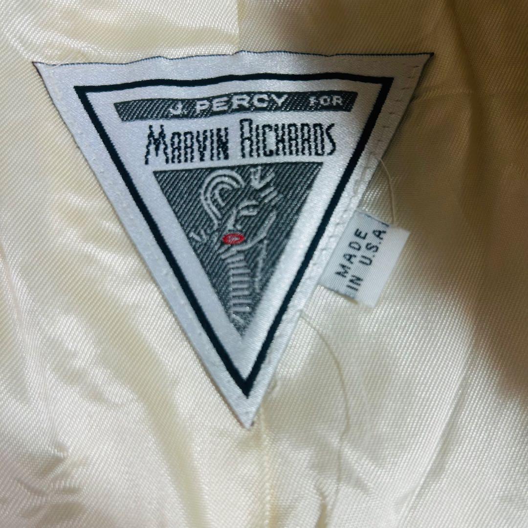 Marvin Richards ビンテージホワイトフォックスファーロングコート