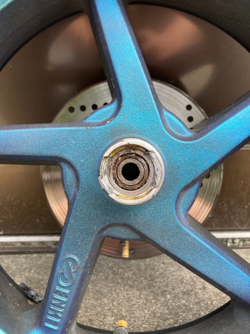 (*)様 ストリートマジック 純正 フロントホイール CA1LB 120/70-