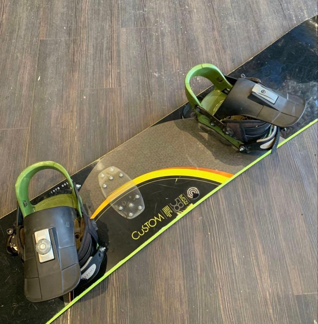 Burton Custom スノーボードブーツ ブラック3点セット