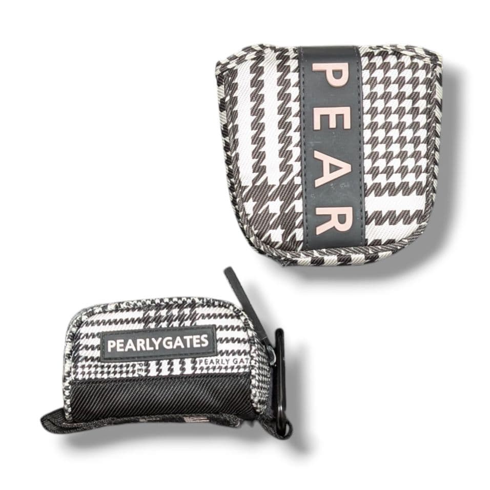 【即完売】パーリーゲイツ グレンチェック キャディバッグ カバー他 10点セット