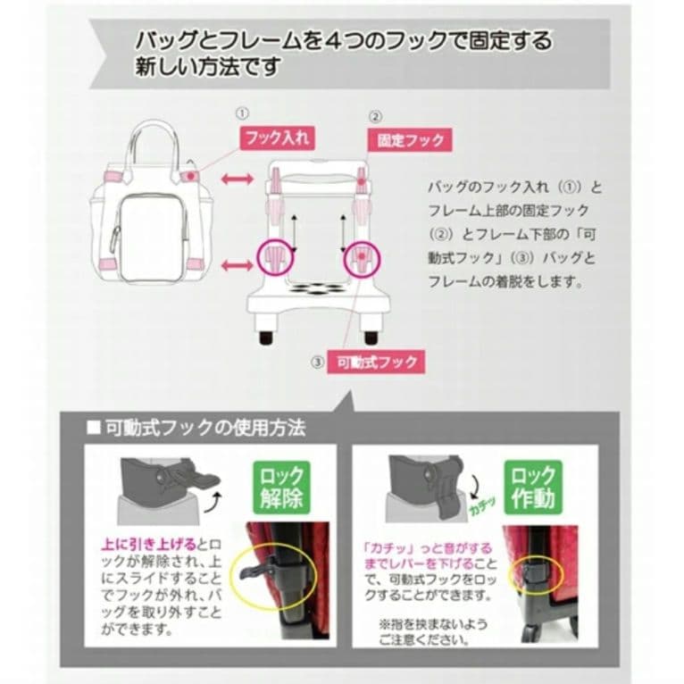 美品　swany スワニー キャリーバッグ クロコ型押し ブラック