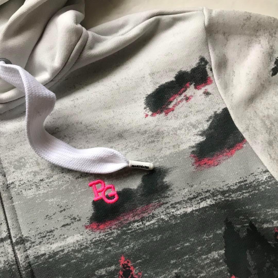 定価66000円【新品】レディース パーリーゲイツ総柄フーディ&スカートセット