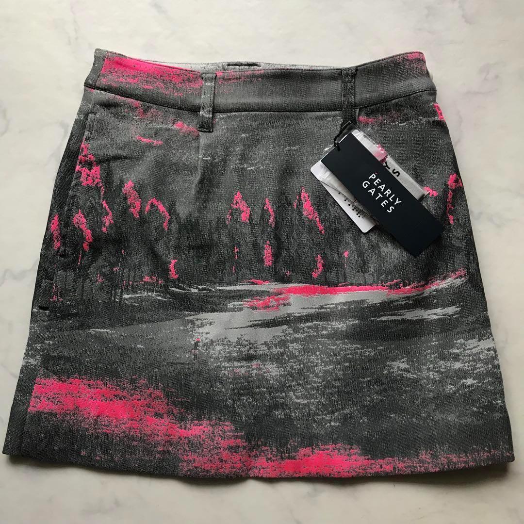 定価66000円【新品】レディース パーリーゲイツ総柄フーディ&スカートセット