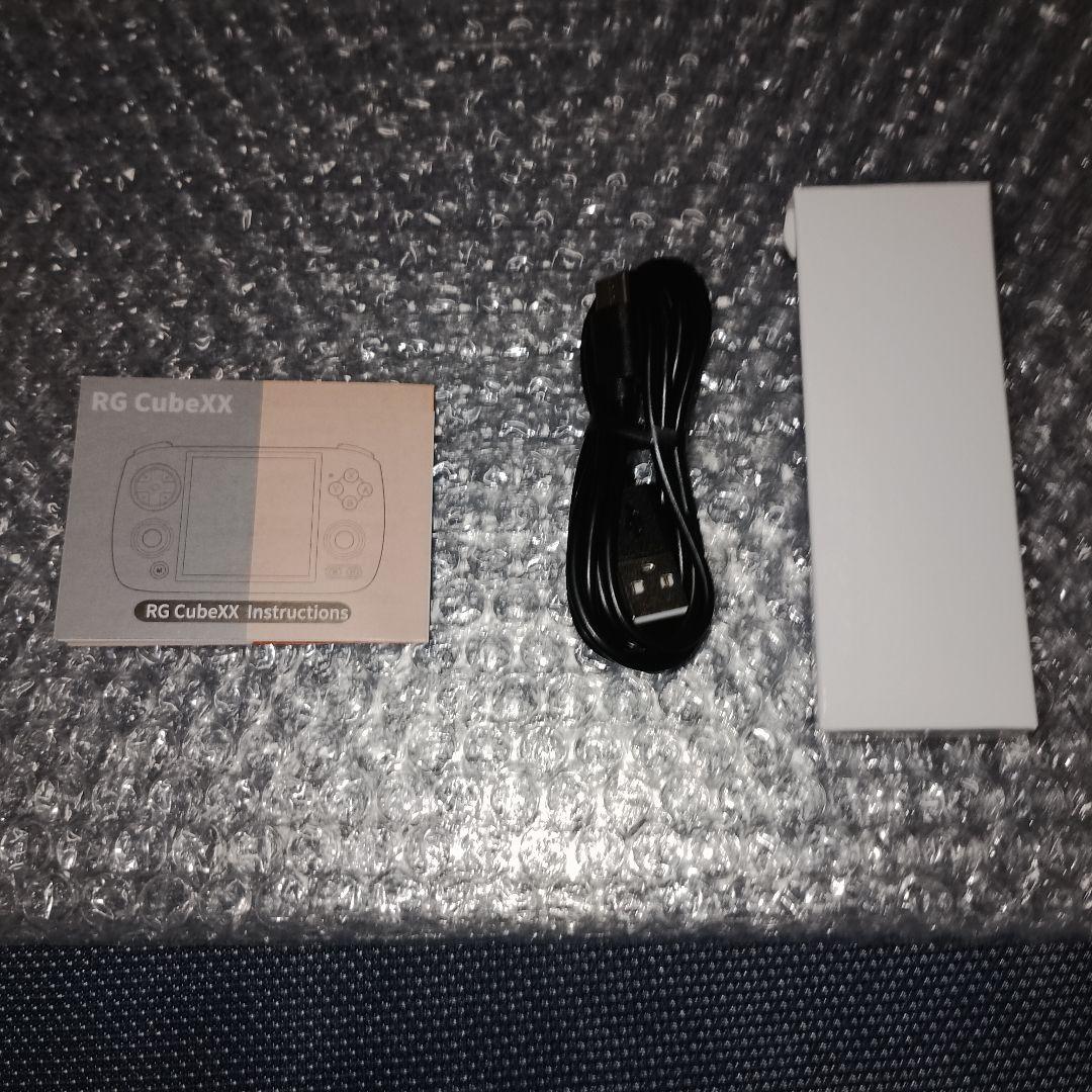 Anbernic RG Cube XX ホワイト ゲームコンソール ほぼ新品