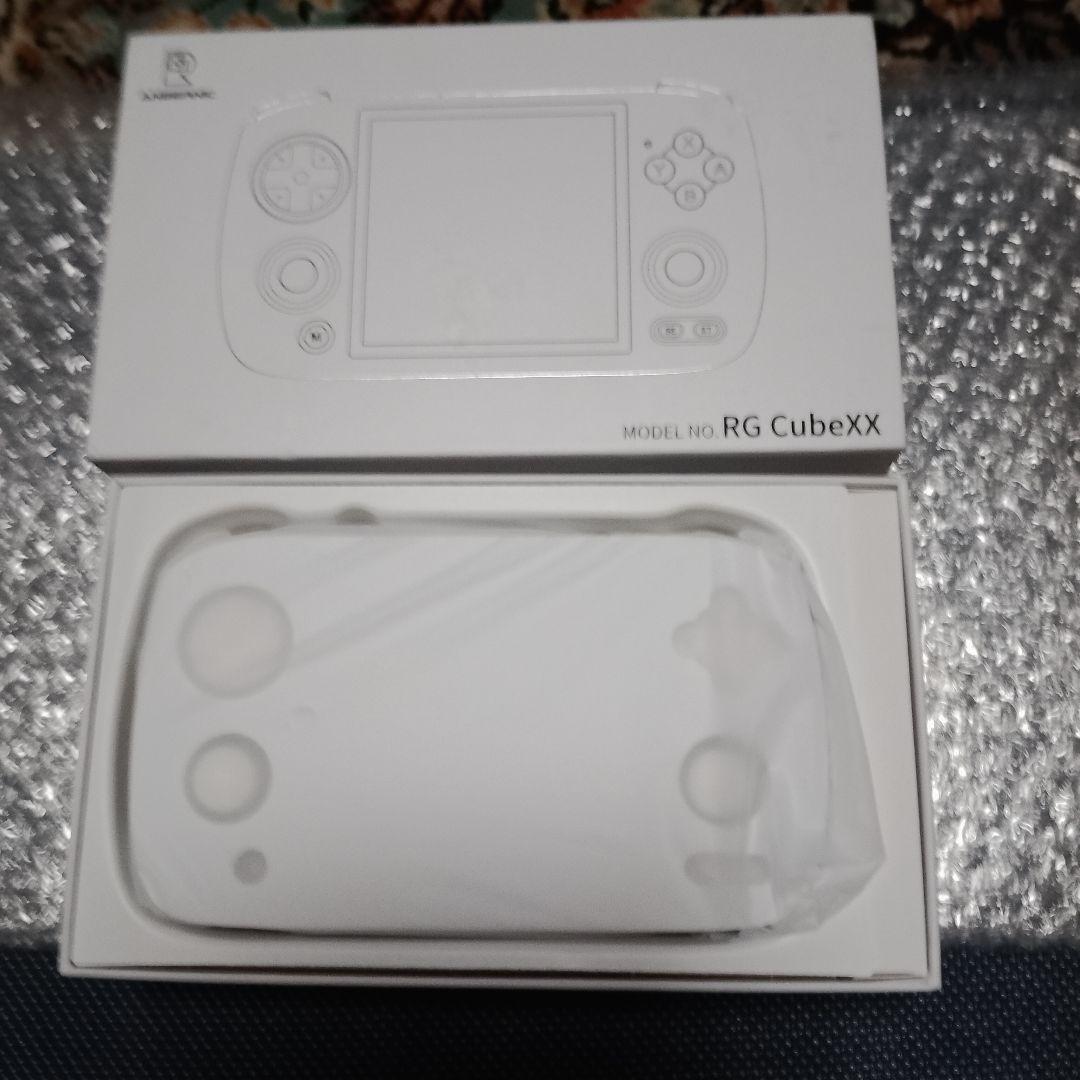 Anbernic RG Cube XX ホワイト ゲームコンソール ほぼ新品