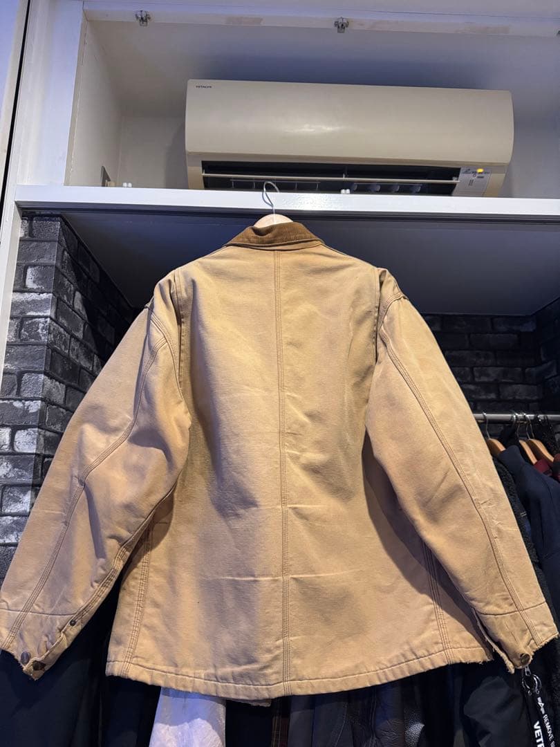 Carhartt ベージュ カバーオール