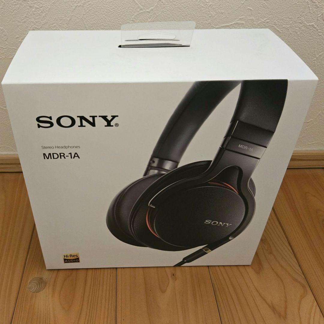 SONY MDR-1A ヘッドフォン　ハイレゾ　有線　リケーブル
