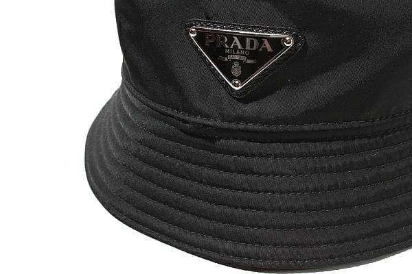 PRADA プラダ Re-Nylon ナイロン バケットハット M 1HC137