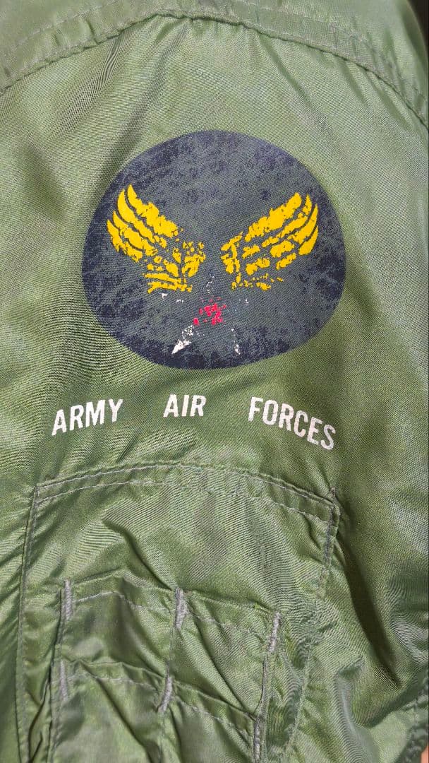 Made in usa アルファB-15 38くらい