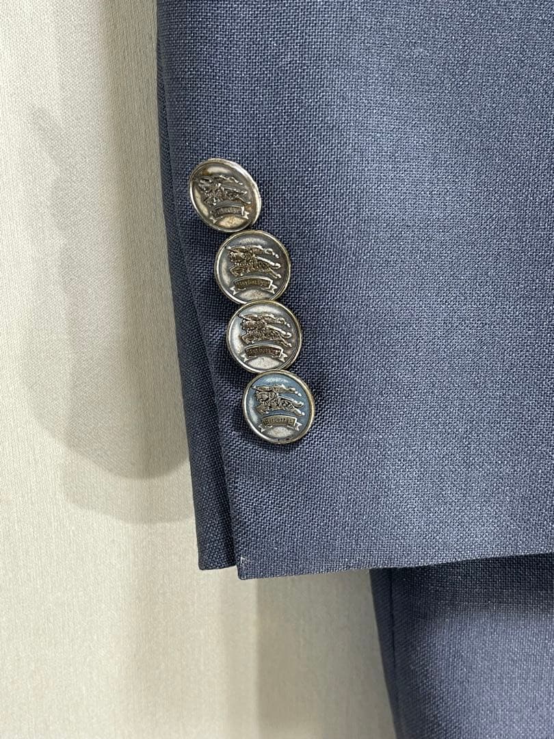 232 ヴィンテージ Burberrys 上質 ウール セットアップスーツ