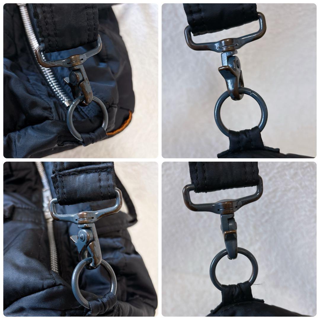 PORTER タンカー　2way ダッフル　ドラム　ボストンバッグ　裏地汚れ有